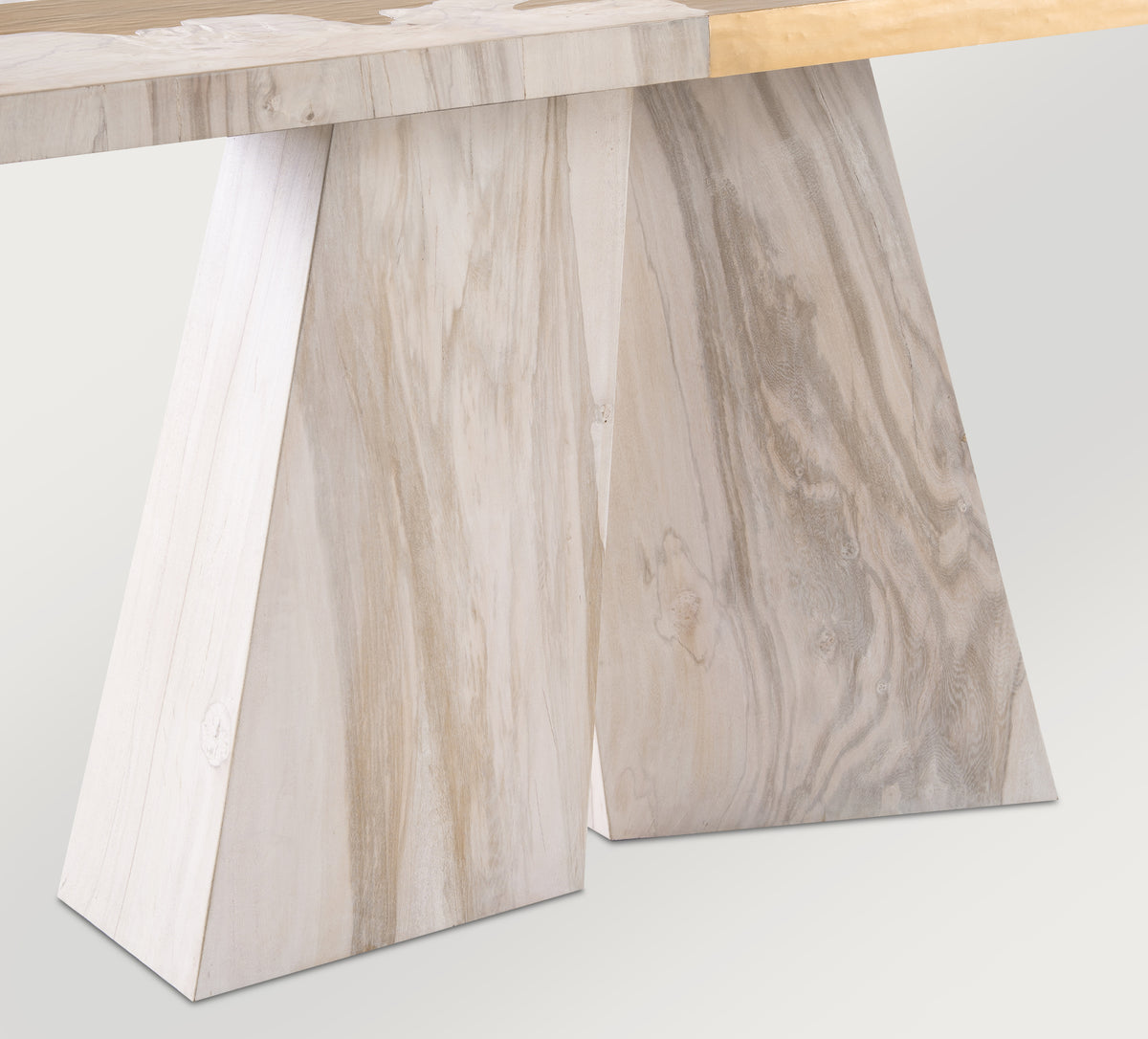 Aurum Brass Console