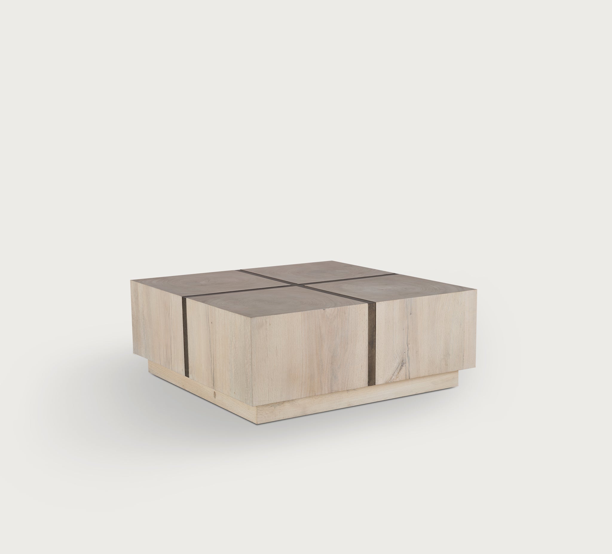 tara！ Taracea Furniture Tacto Endgrain Square Coffee Table