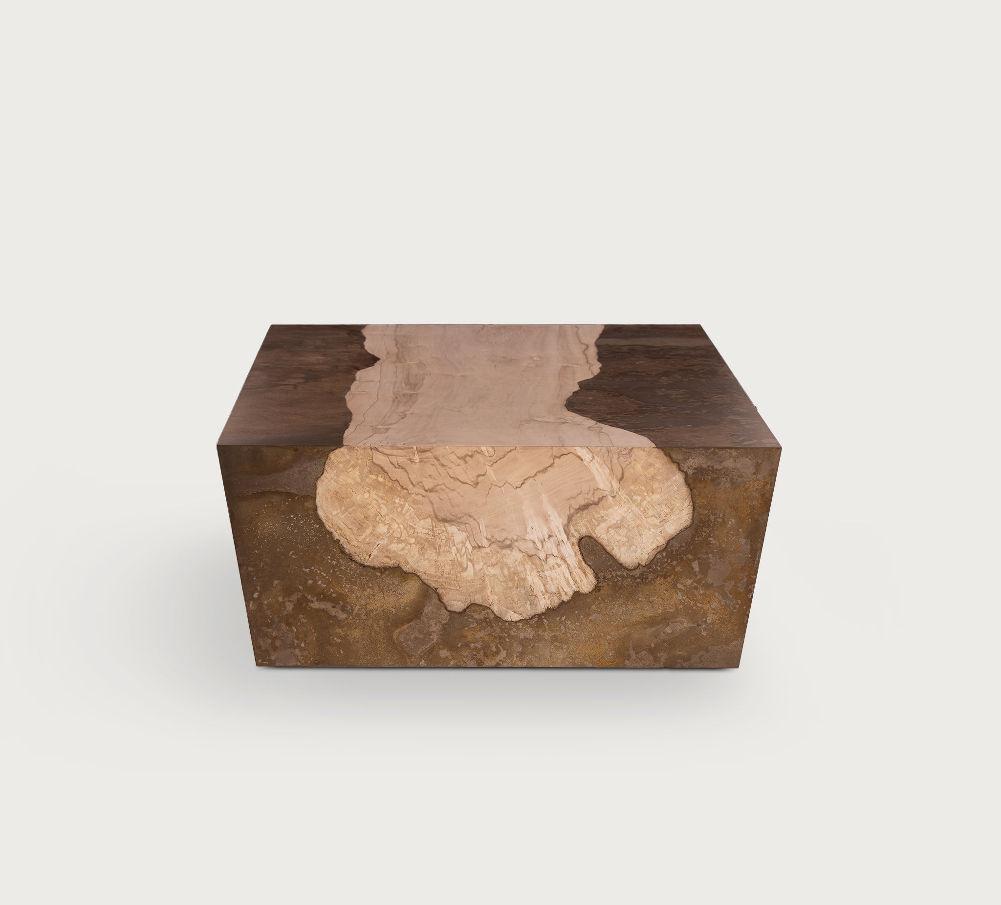 Taracea Furniture Aurum Aluminum Long Coffee Table