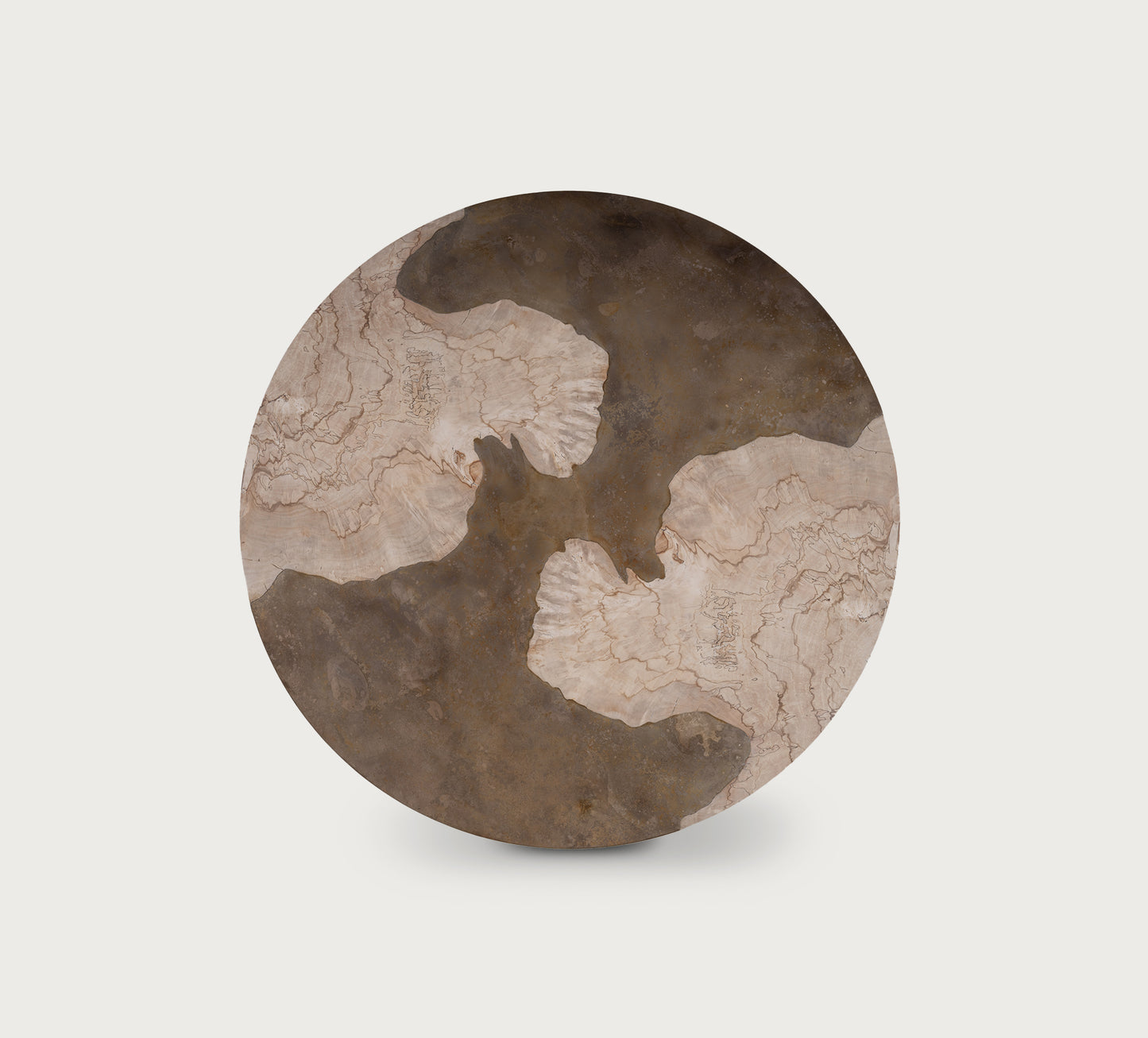 Aurum Aged Round Coffee Table