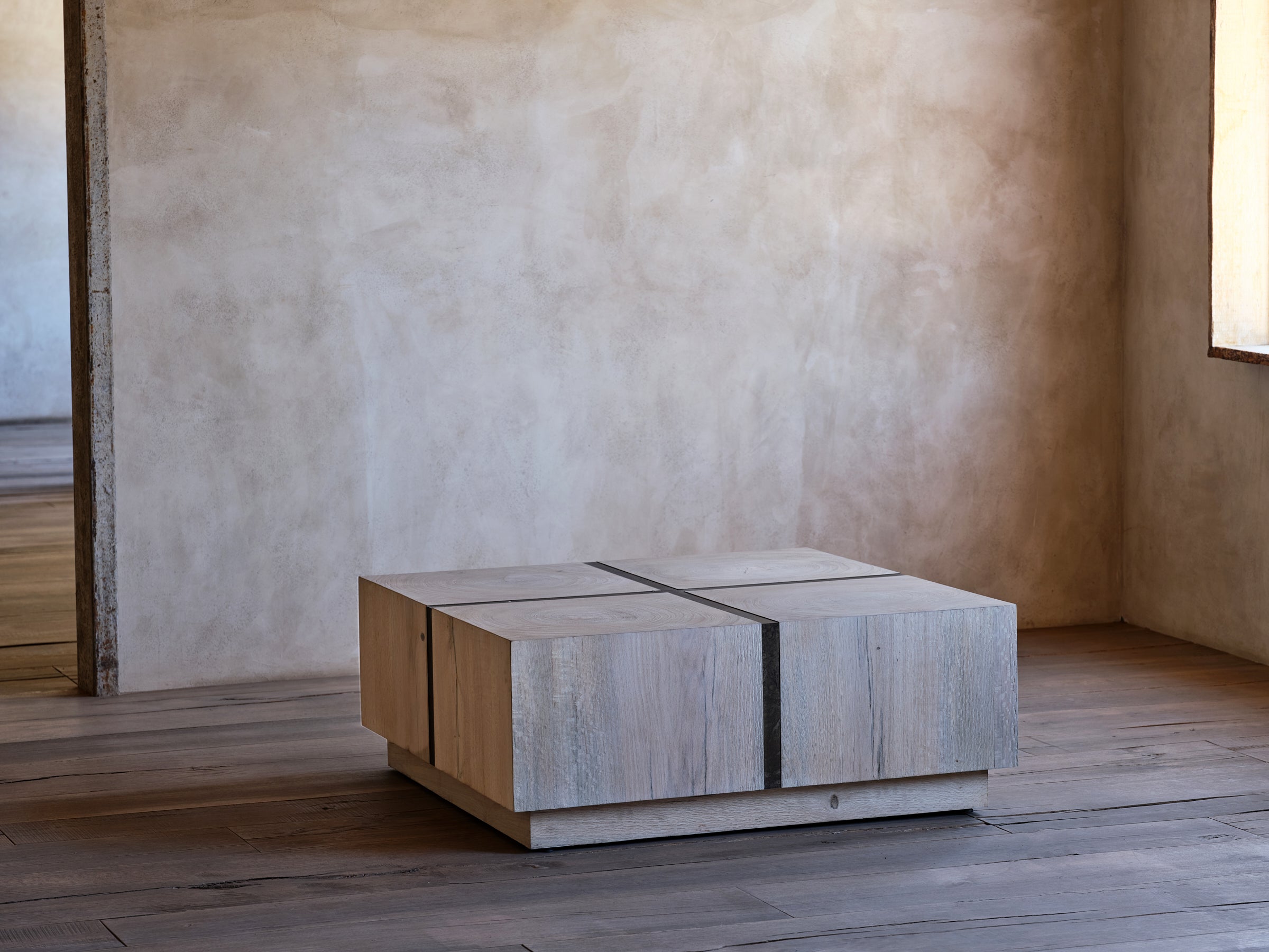 tara！ Taracea Furniture Tacto Endgrain Square Coffee Table
